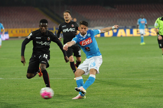 Il 1~{B0~} gol di Mertens